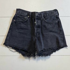 AGOLDE Parker long Jean Shorts